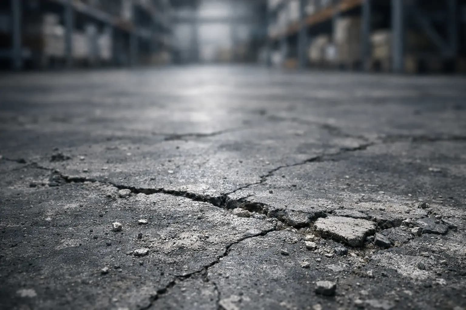 Старое покрытие разрушается